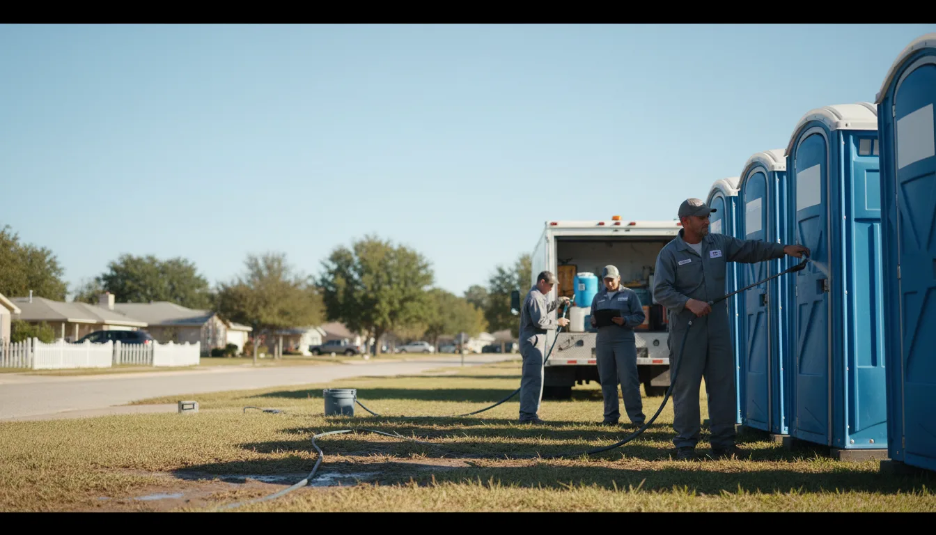 Long-Term Portable Toilet Rental in Rougon, LA near me